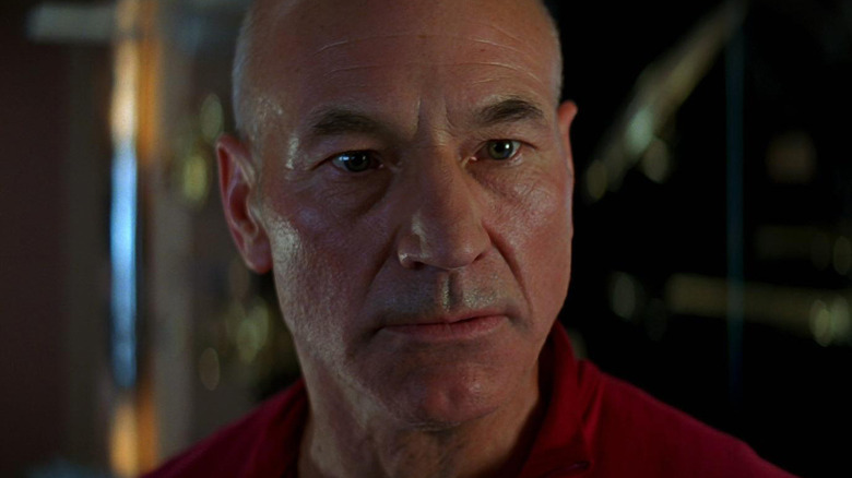 Picard angry in First Contact