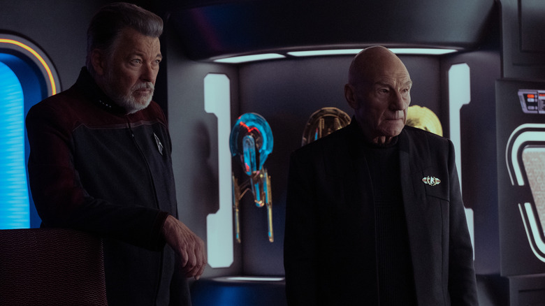 Riker and Picard on the Titan