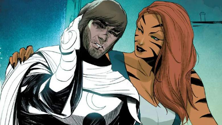 Moon Knight and Tigra