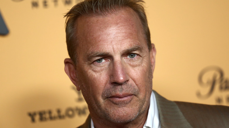 Kevin Costner posing