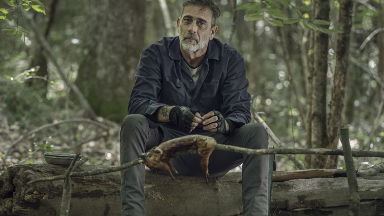 Walking Dead Negan Campfire