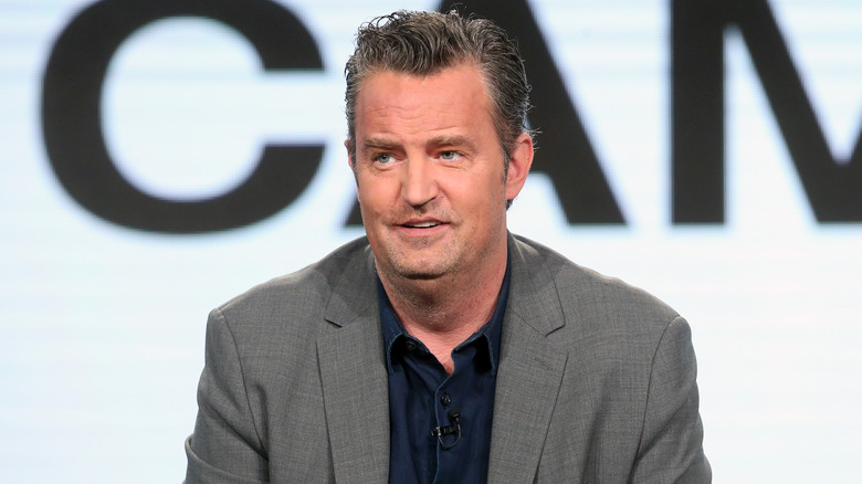 Matthew Perry looking ahead