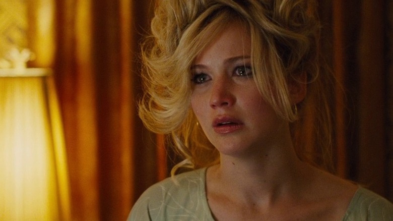 Jennifer Lawrence crying