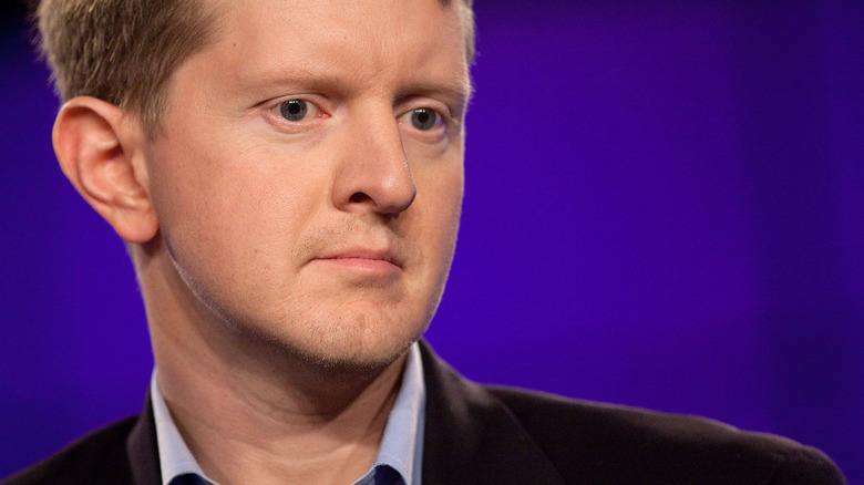 Ken Jennings concentrating 