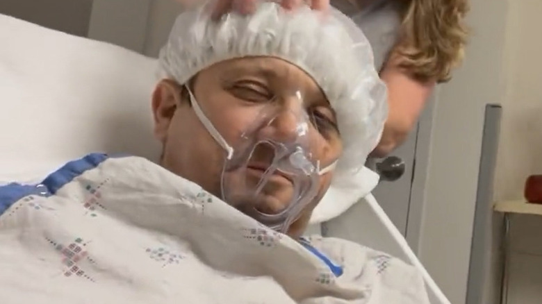 Jeremy Renner ICU spa