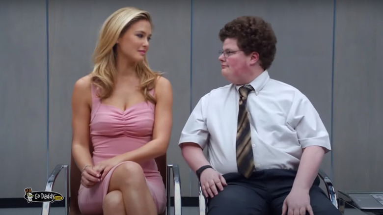 Jesse Heiman and Bar Refaeli look at each other