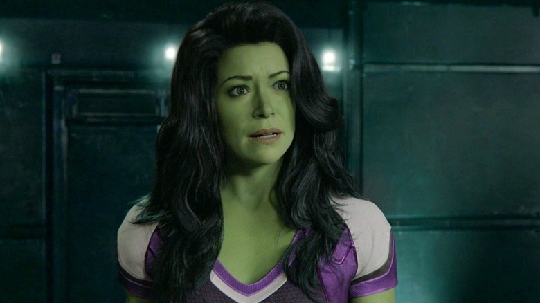 She-Hulk talking to K.E.V.I.N.