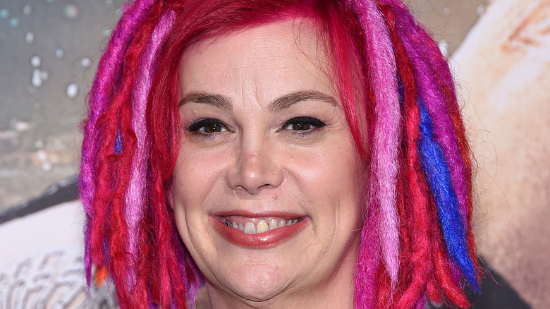 Wachowski at a release for Cloud Atlas