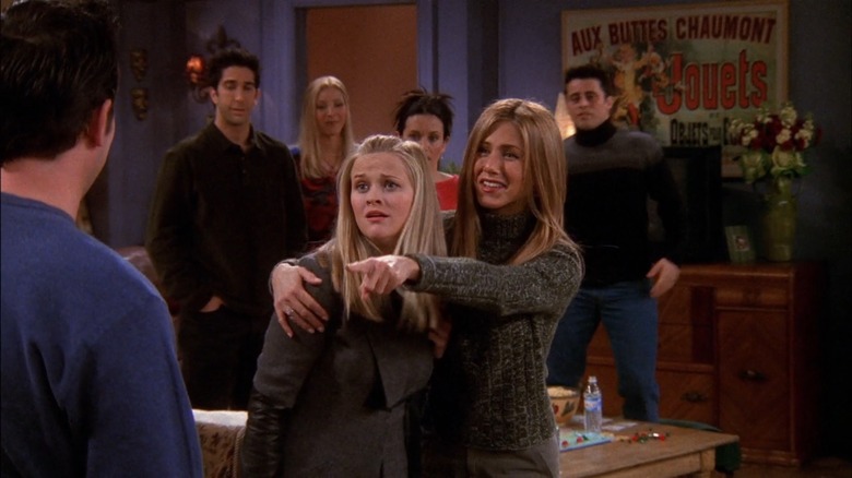 Rachel hugging Jill