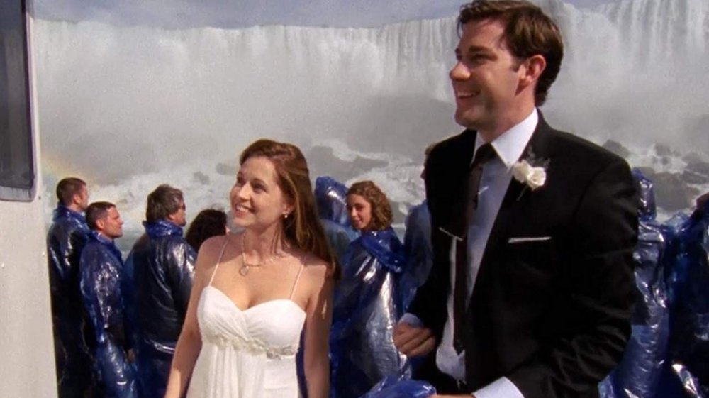 Jim And Pam s Wedding On The Office Almost Ended With A Bizarre Tragedy