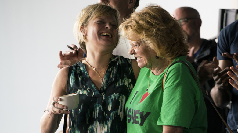 Shirley and Jean laughing