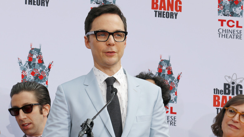 Jim Parsons attends a ceremony 