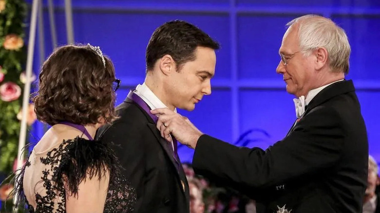 Jim Parsons receives a Nobel Prize