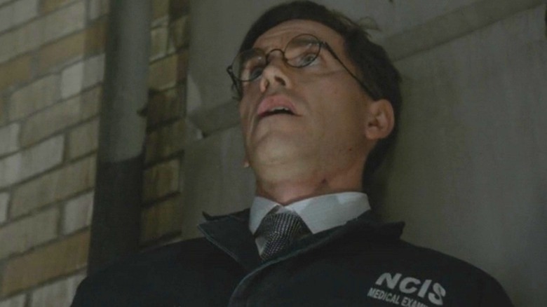 Brian Dietzen looking up NCIS