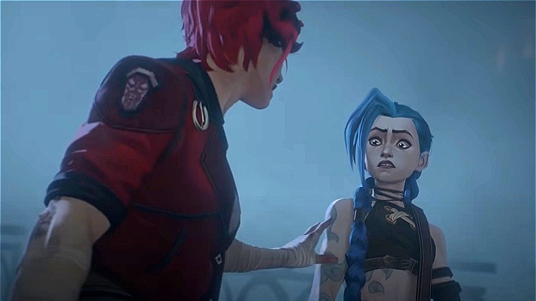 Vi and Jinx reuniting 