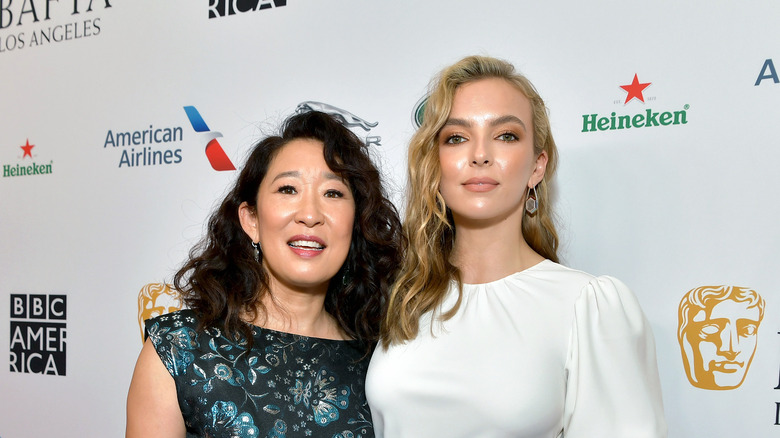 Sandra Oh and Jodie Comer