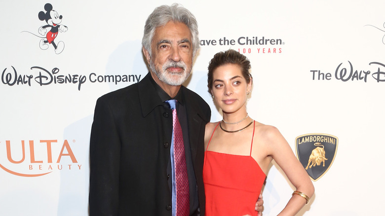 Joe and Gia Mantegna posing