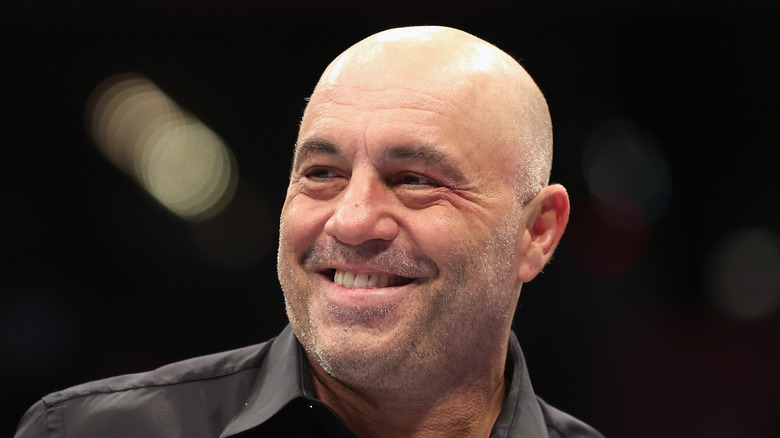 Joe Rogan smiling