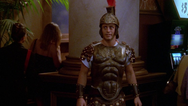 Joey Tribbiani in trojan costume