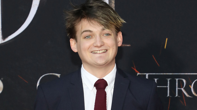 Jack Gleeson smiles cordially