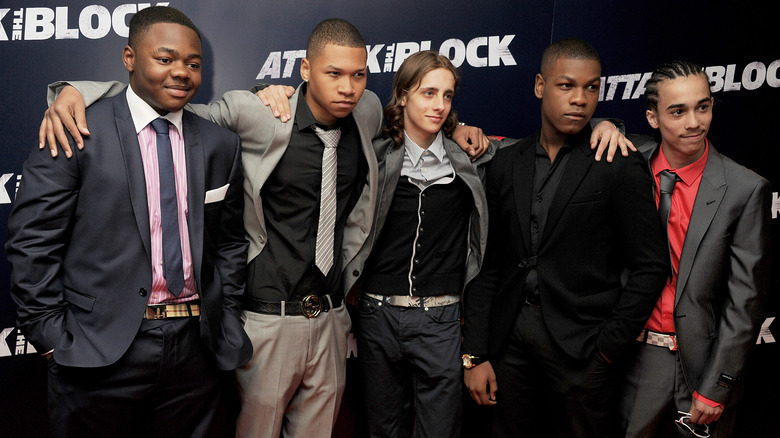 The cast of Attack the Block