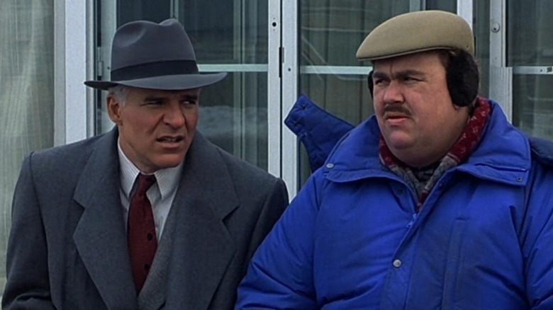 Steve Martin and John Candy talking