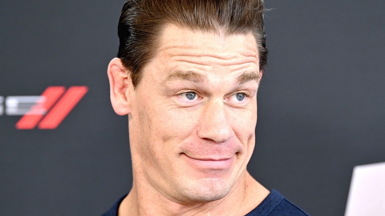 John Cena smirking