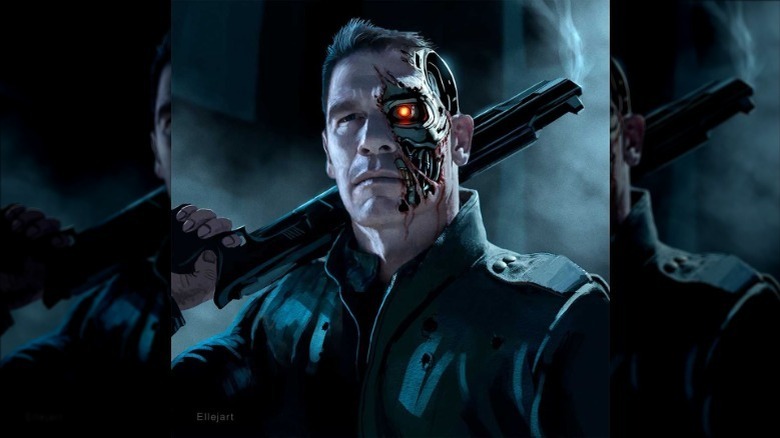 John Cena as a Terminator