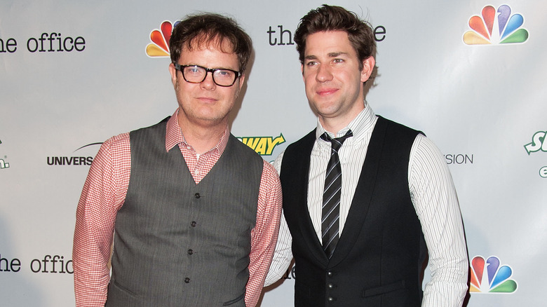 John Krasinski Credits The Office Costar Rainn Wilson With Giving Him ...