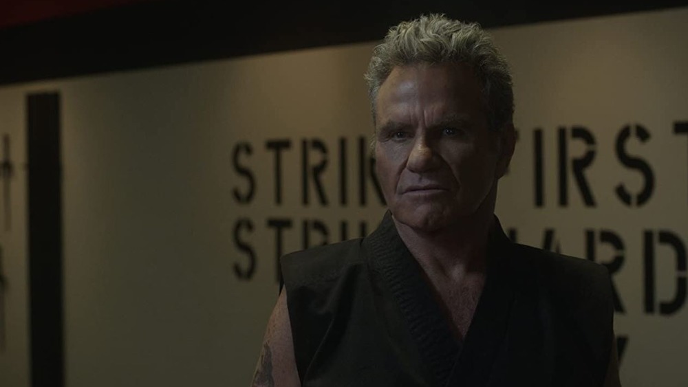 John Kreese at Cobra Kai dojo