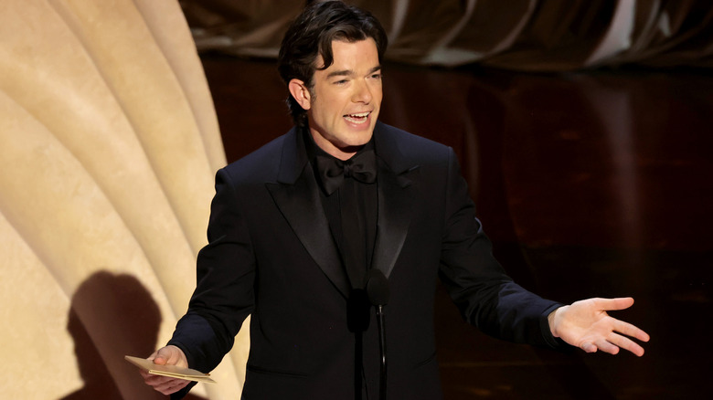 John Mulaney presenting at Oscars