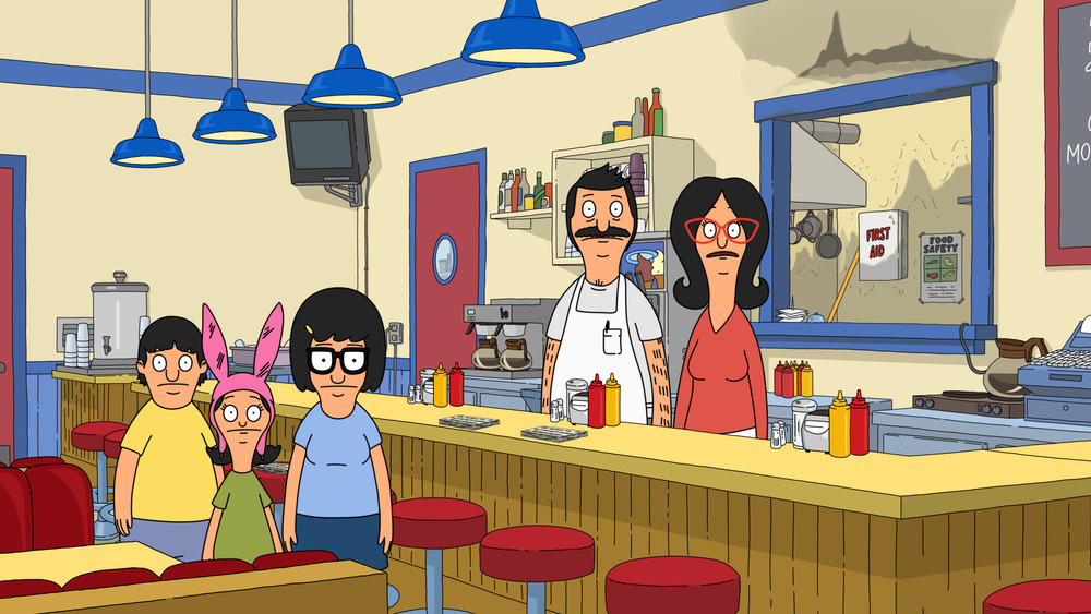 The Belcher family in "Bob Belcher and the Terrible, Horrible, No Good, Very Bad Kids"