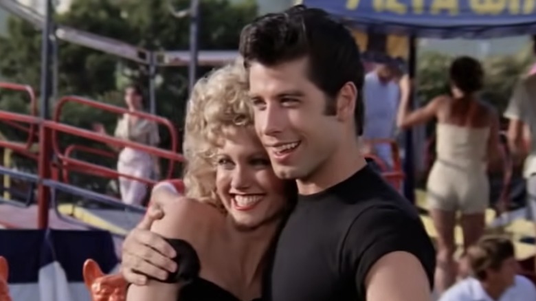 Olivia Newton-John and John Travolta in Grease