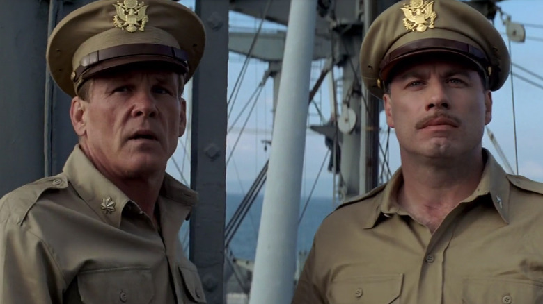 Nick Nolte and John Travolta in "The Thin Red Line"