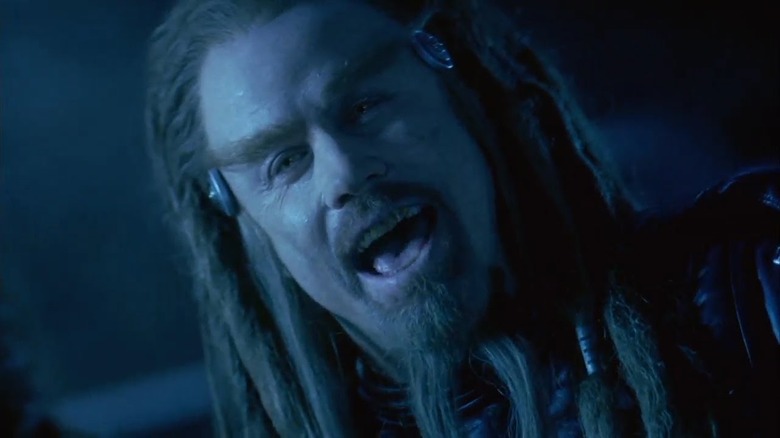 John Travolta in "Battlefield Earth"