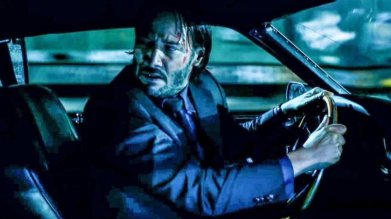 John Wick driving