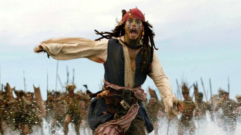 Jack Sparrow running