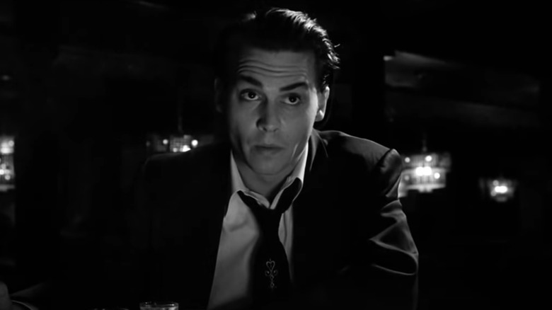 Ed Wood drinks at a bar