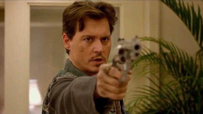 Johnny Depp as Tom Hanson in "21 Jump Street"