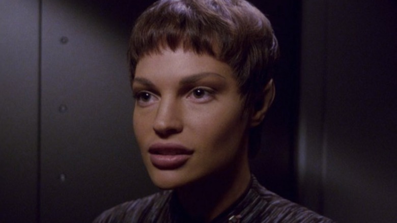 Jolene Blalock not smiling