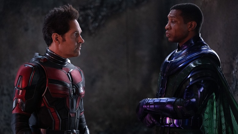 Kang and Ant-Man talking