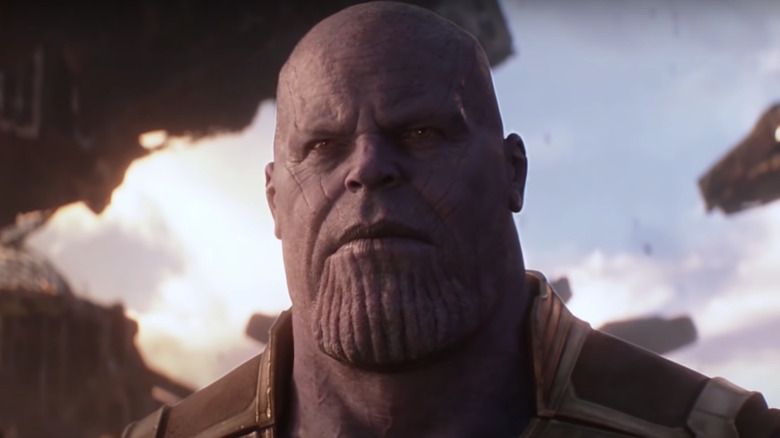 Josh Brolin as Thanos in Avengers: Infinity War