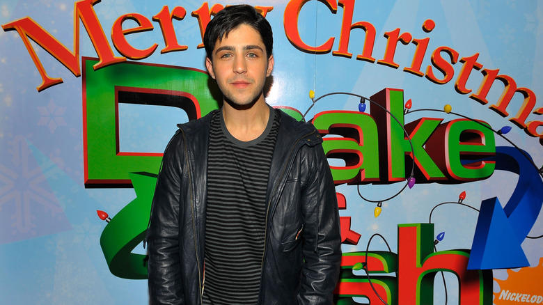 Josh Peck at holiday event