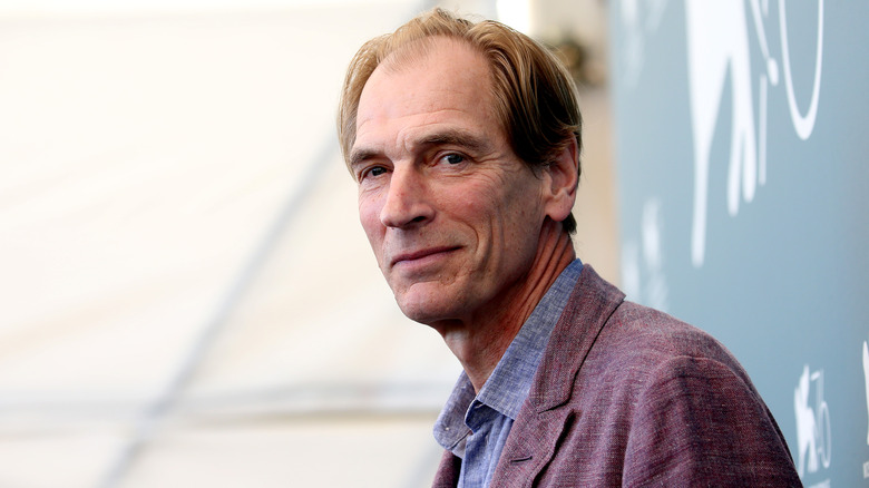 Julian Sands smiling