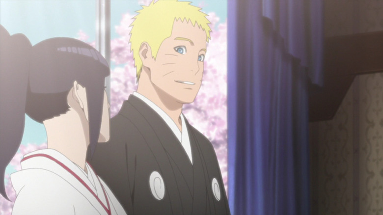 Naruto smiles down at Hinata