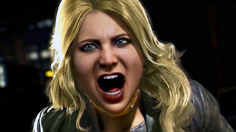 Black Canary issues her death scream 