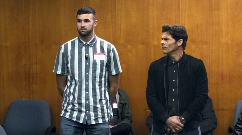 Ronald and James Marsden in courtroom