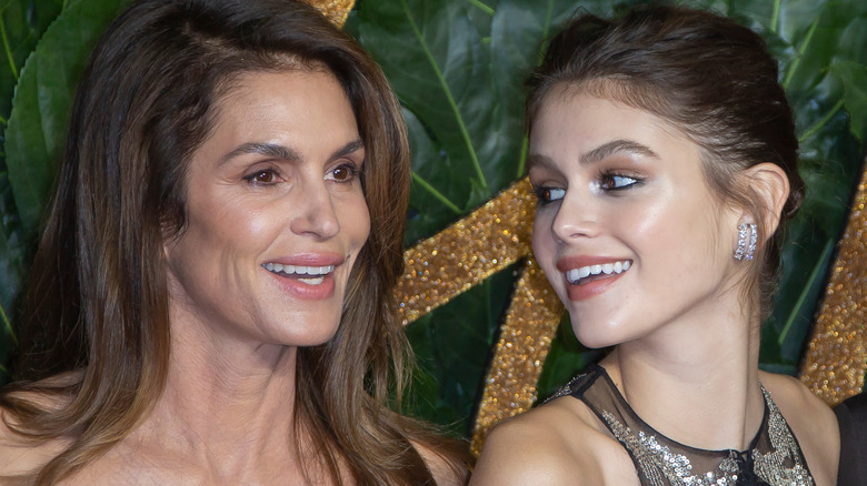 Cindy Crawford and Kaia Gerber