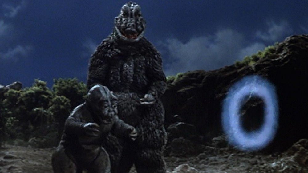 Minilla and Godzilla from Son of Godzilla