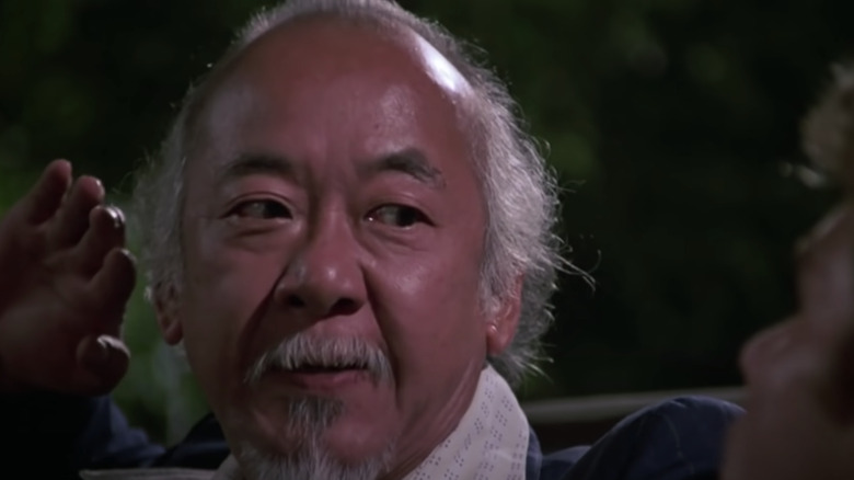 Pat Morita in Karate Kid Part II